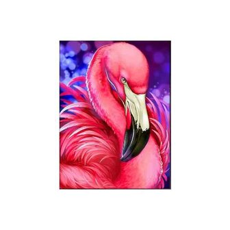 Bright flamingo  30x40