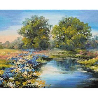 Summer river   40 x 50