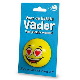 Cadeaukaart + Stressbal  Vader