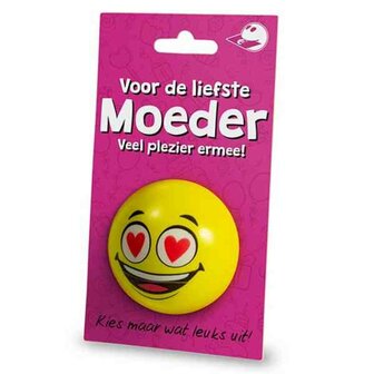 Cadeaukaart + Stressbal Moeder