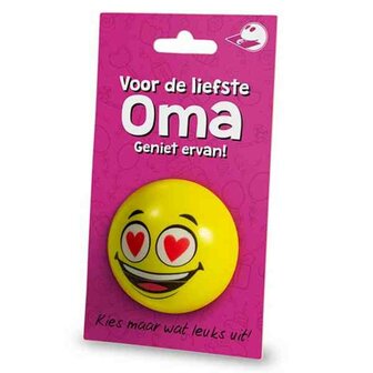 Cadeaukaart + Stressbal Oma