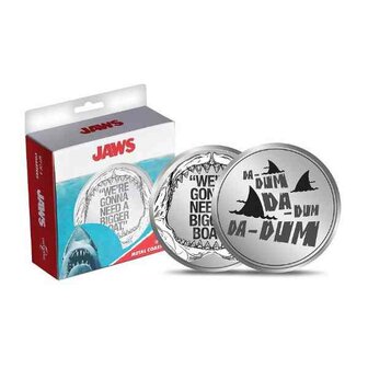 JAWS - 4-set Metal Coasters