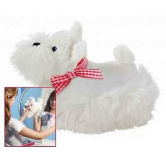 Dog Desk Duster (White Westie)