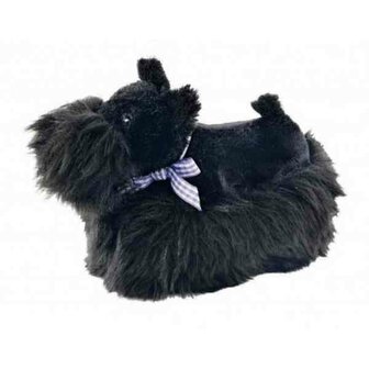 Dog Desk Duster (Black Westie)