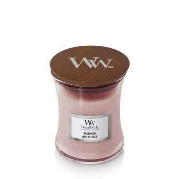 WoodWick Rosewood Mini Candle