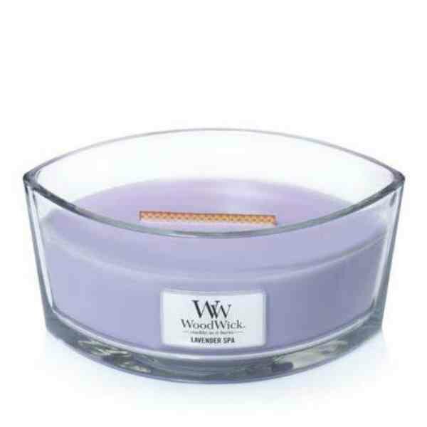 WoodWick Lavender Spa Ellipse Candle