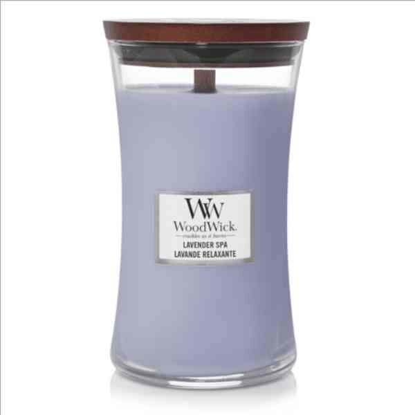 WoodWick Lavender Spa Large Candle