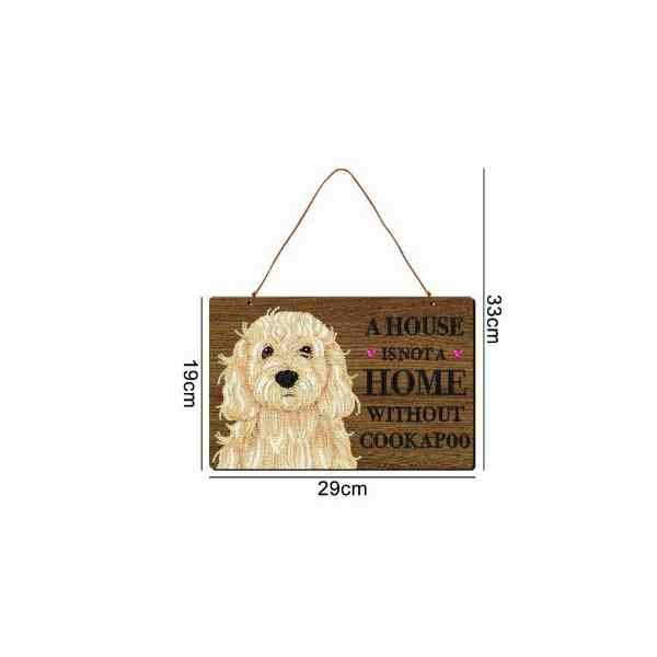 Diamond Painting  Waakbord Cockapoo