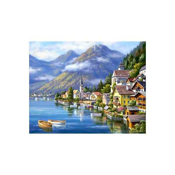 Diamond  Painting  Alpine Village 48x38