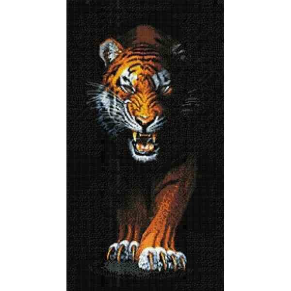 Diamond  Painting  Stalking Tiger 38x70