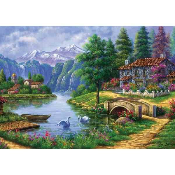 Lake Village Puzzel 1500 Stukjes