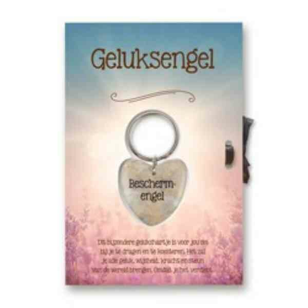 Gelukshart Sleutelhanger Giftcard Geluksengel