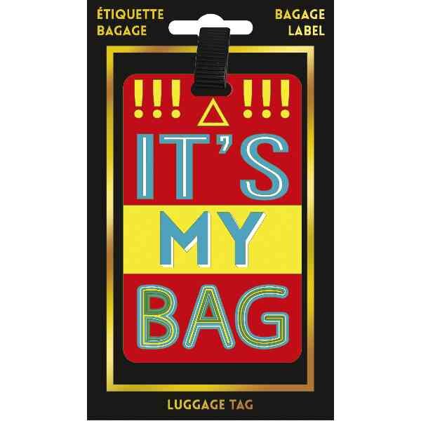 Bagegelabel  It&#039;s my bag