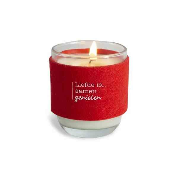 Cosy Candle - Liefde is