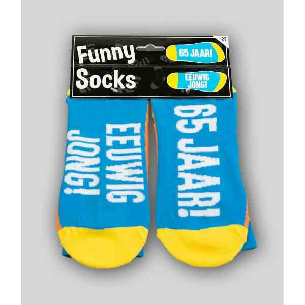 Funny socks - 65 jaar