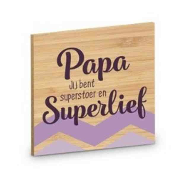 Onderzetter - Papa