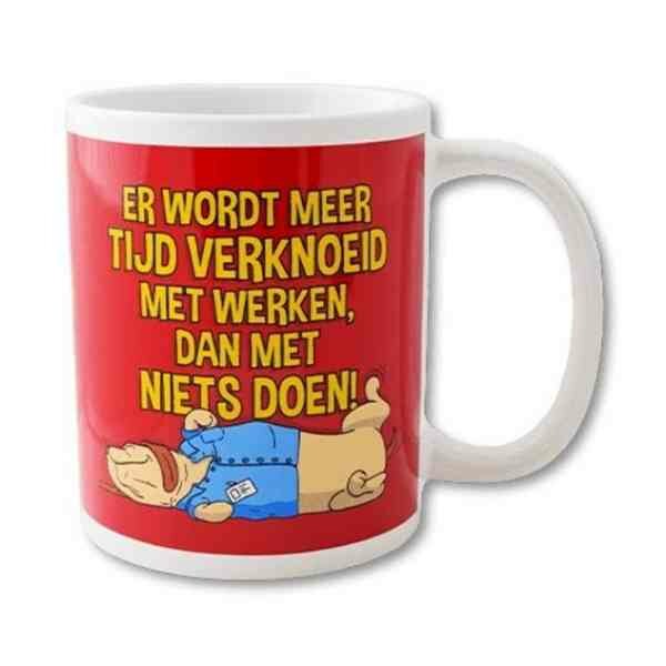 Funny Mug  Tijd verknoeid