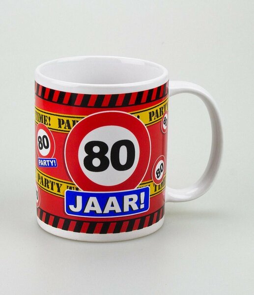 Leeftijd Mug 80 jaar