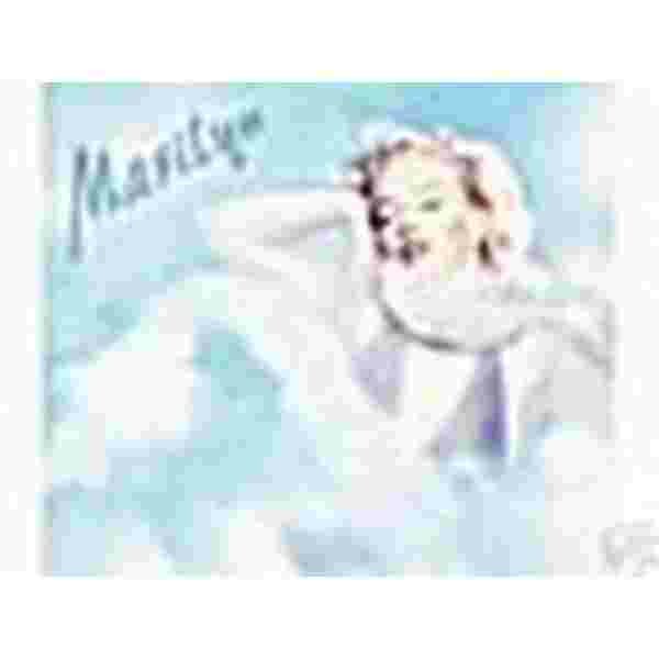 Marilyn Monroe Wolken Muismat