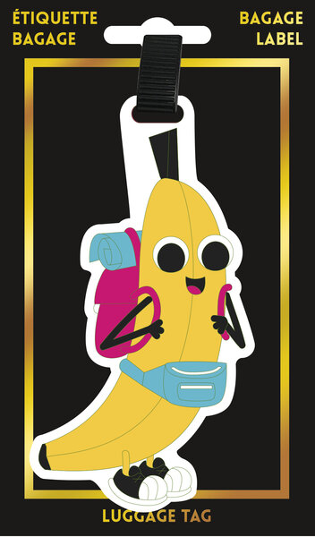 Bagagelabel Banaan