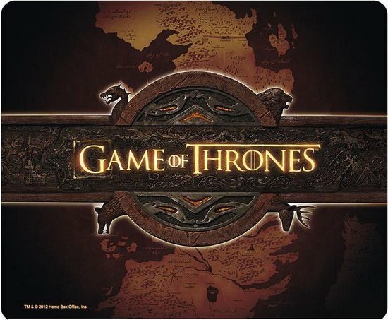 GAME OF THRONES muismat LOGO/CARTE