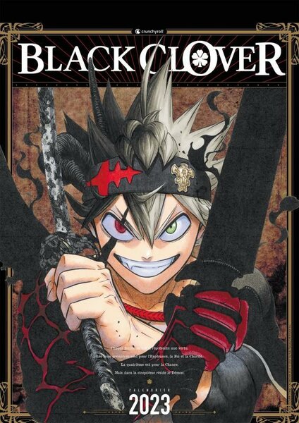 BLACK CLOVER - Calendrier 2023