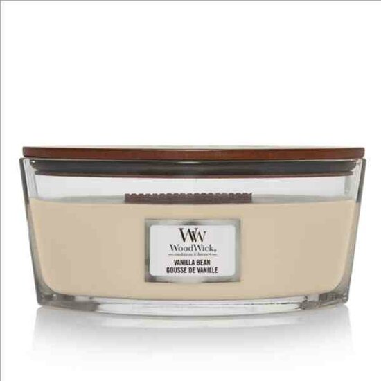 WoodWick Vanilla Bean Ellipse Candle