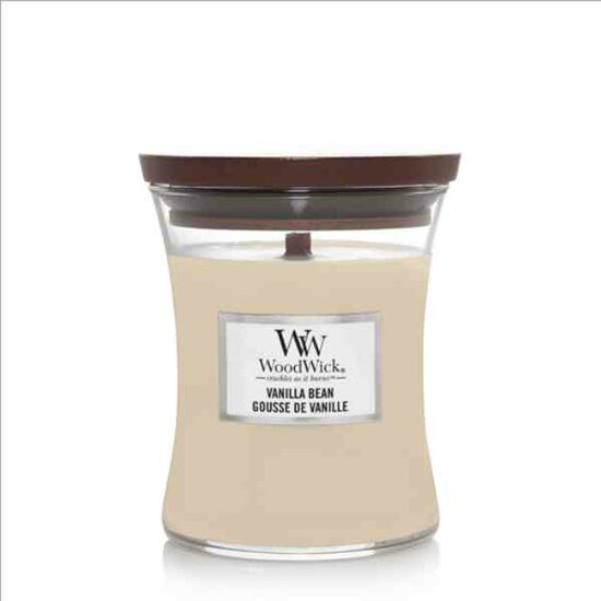 WoodWick Vanilla Bean Mini Candle