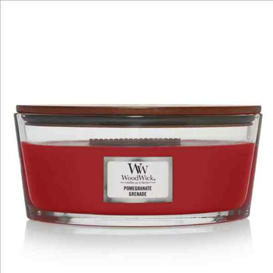 WoodWick Pomegranate Ellipse Candle