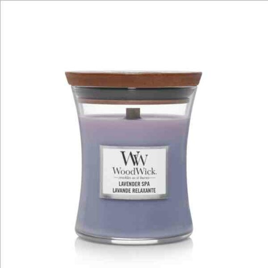 WoodWick Lavender Spa Medium Candle