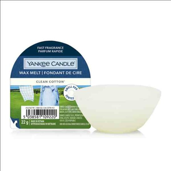 Yankee  Clean Cotton Wax Melt