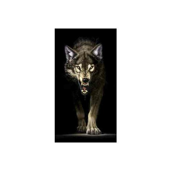 Diamond  Painting  Stalking Wolf 38x70