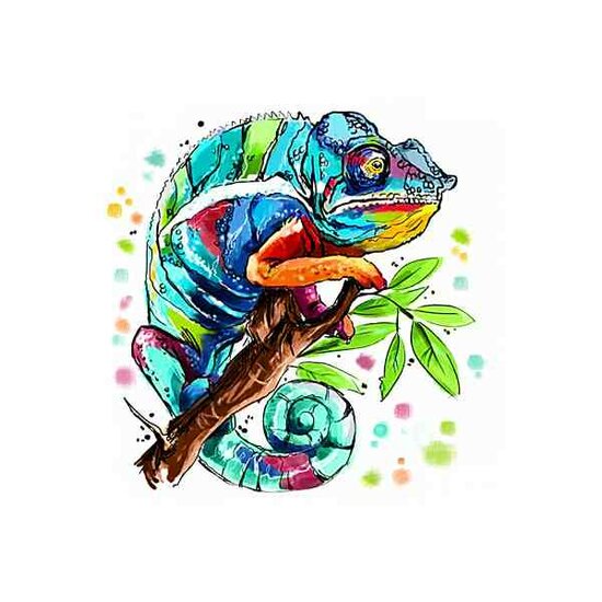 Diamond  Painting Chameleon 38*38