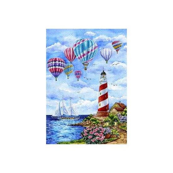 Lighthouse and balloons 70 x100