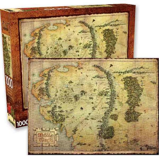 The Hobbit Puzzel 1000 stukjes