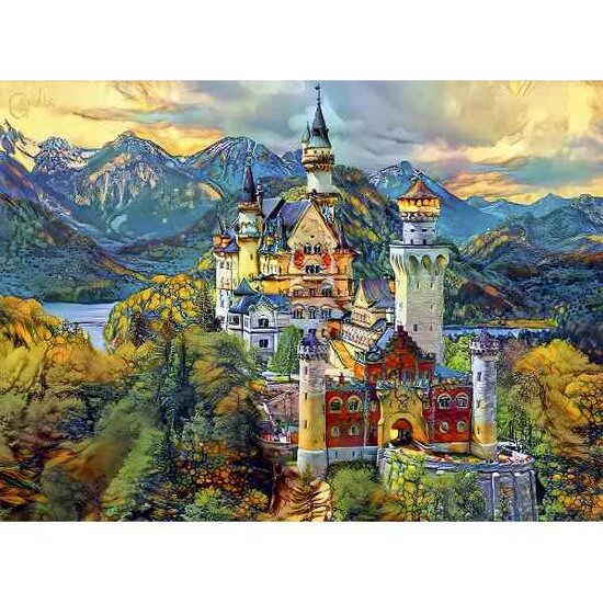 Neuschwanstein Castle  Puzzel  6000 stukjes