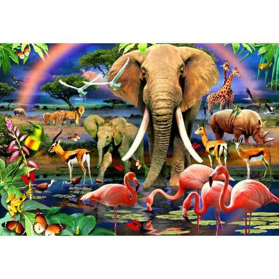 African Savannah Puzzel 1000 stukjes