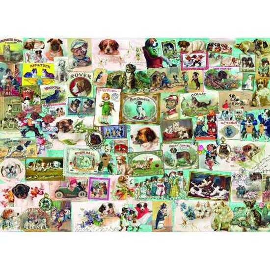 Dogs -  Puzzel 1500 stukjes