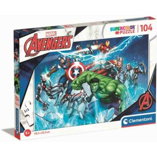 Puzzel 104 Stukjes Avengers, Kinderpuzzels