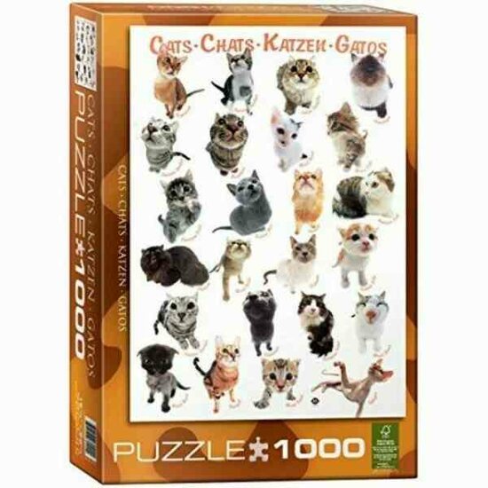 Cats Puzzel 1000 Stukjes