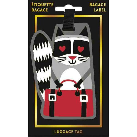 Bagagelabel Cat