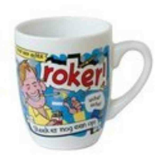 Cartoonmok / Beker  Roker