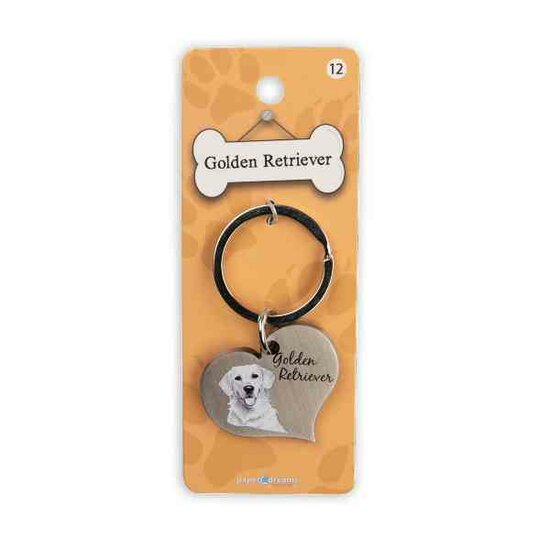 Golden Retriever  sleutelhanger