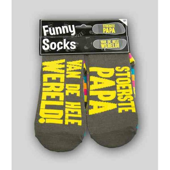 Funny socks - Stoerste papa