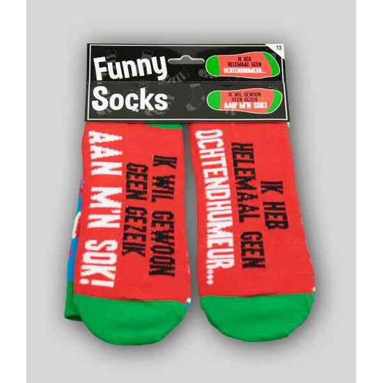 Funny socks -  Geen ochtendhumeur