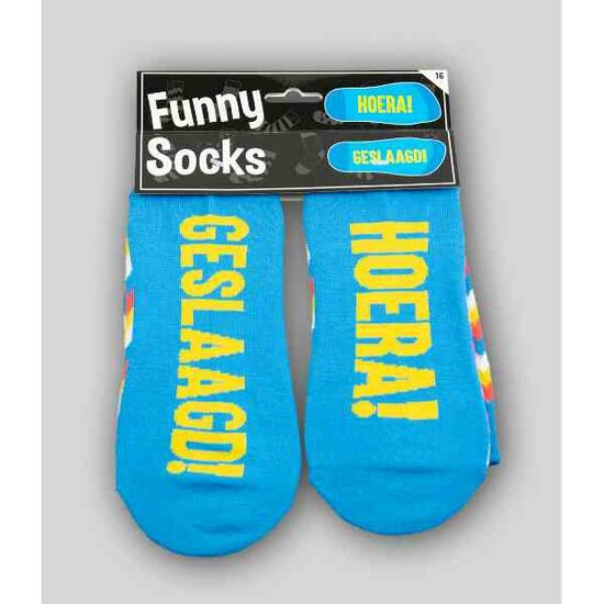 Funny socks -  Geslaagd!