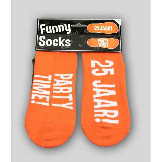 Funny socks - 25 jaar