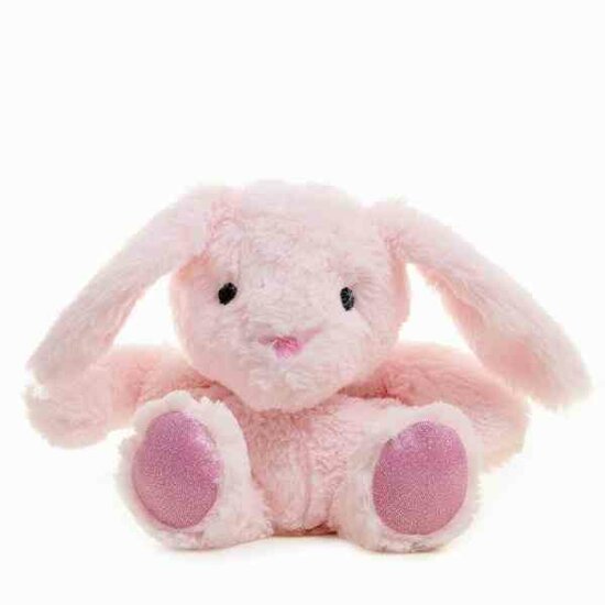 Snuggable Hottie Mini pink bunny