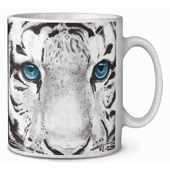 Siberische witte Tijger Koffie-thee mok