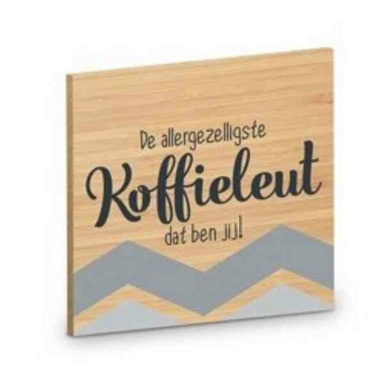 Onderzetter Koffieleut